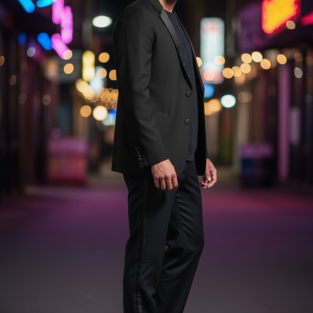 Classic Black Men's Tux